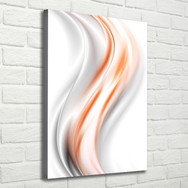 Large canvas wall art Wave abstraction