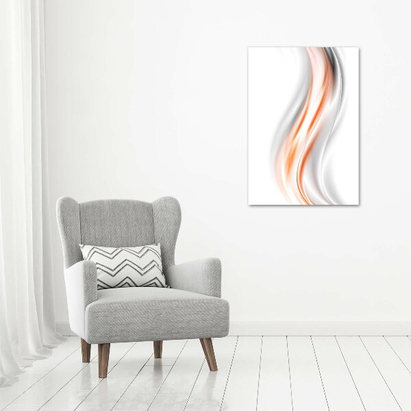 Large canvas wall art Wave abstraction