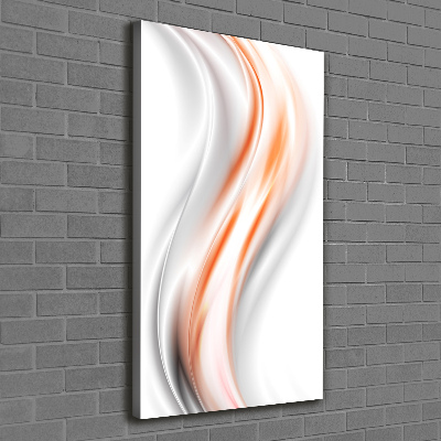 Large canvas wall art Wave abstraction