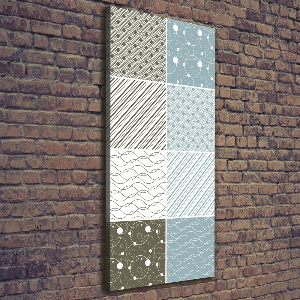 Canvas wall art Geometric patterns