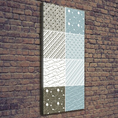 Canvas wall art Geometric patterns