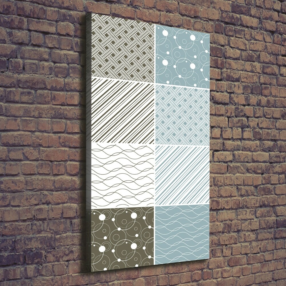 Canvas wall art Geometric patterns