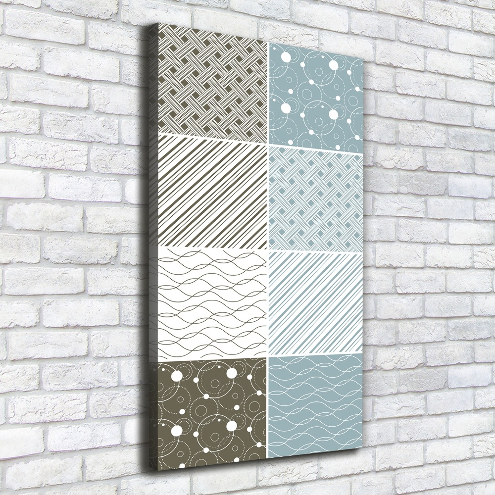 Canvas wall art Geometric patterns