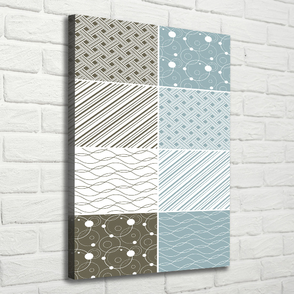 Canvas wall art Geometric patterns