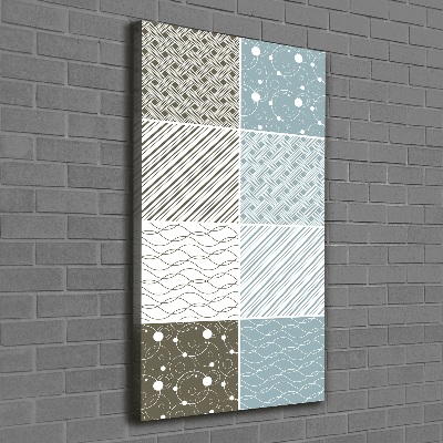 Canvas wall art Geometric patterns