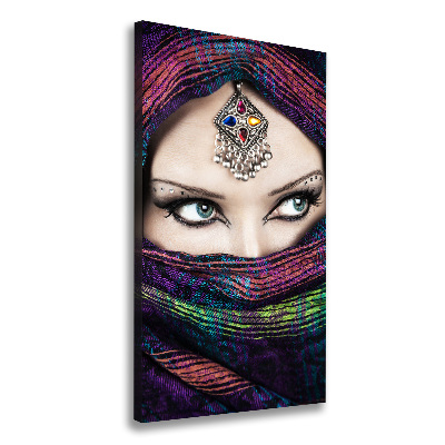 Canvas wall art Indian woman