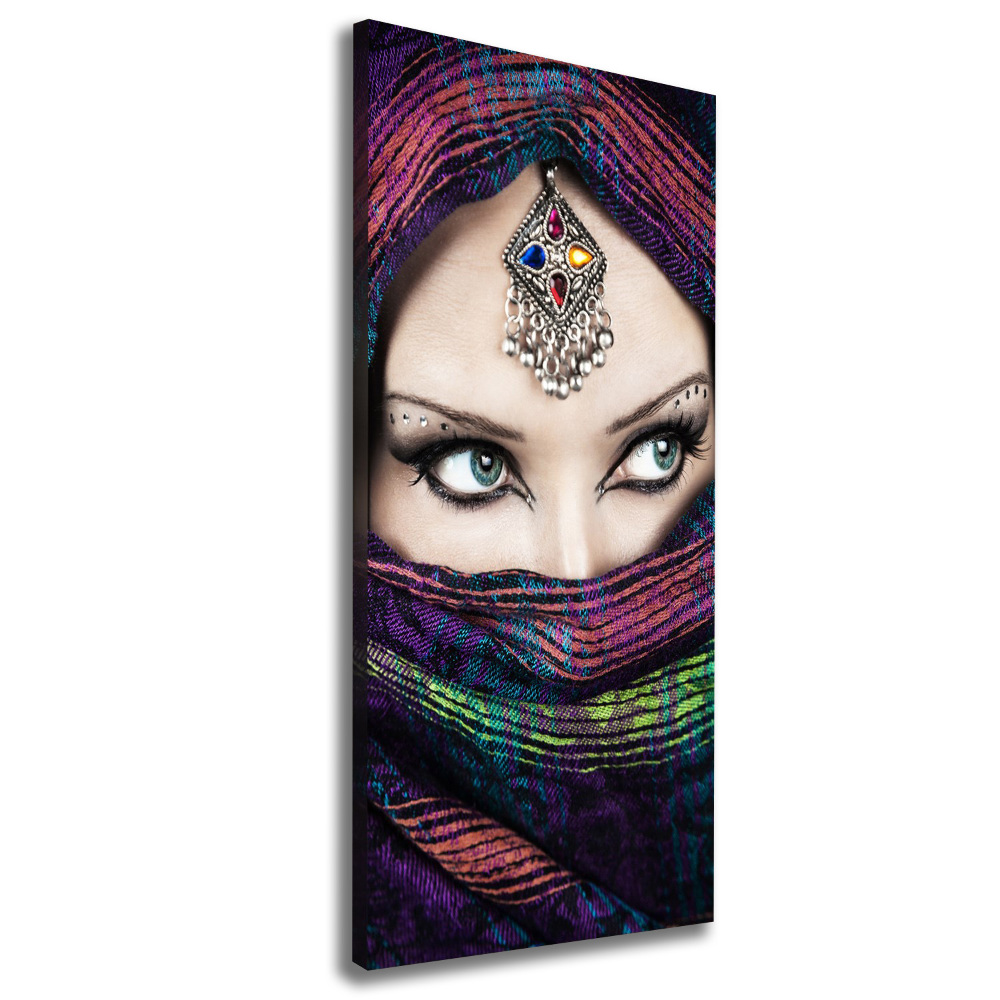 Canvas wall art Indian woman