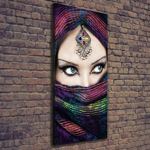 Canvas wall art Indian woman