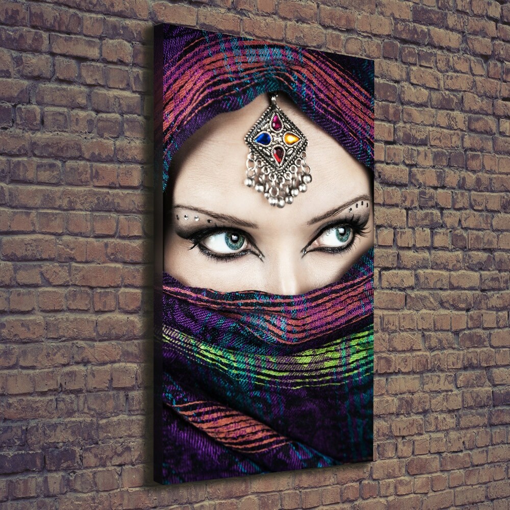 Canvas wall art Indian woman