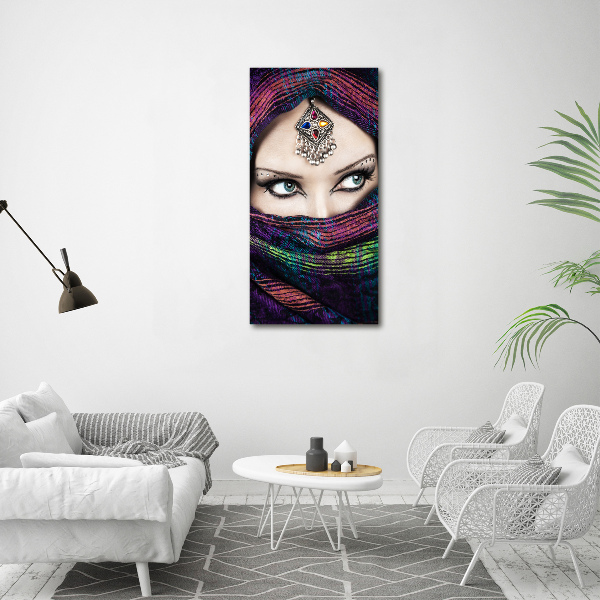 Canvas wall art Indian woman