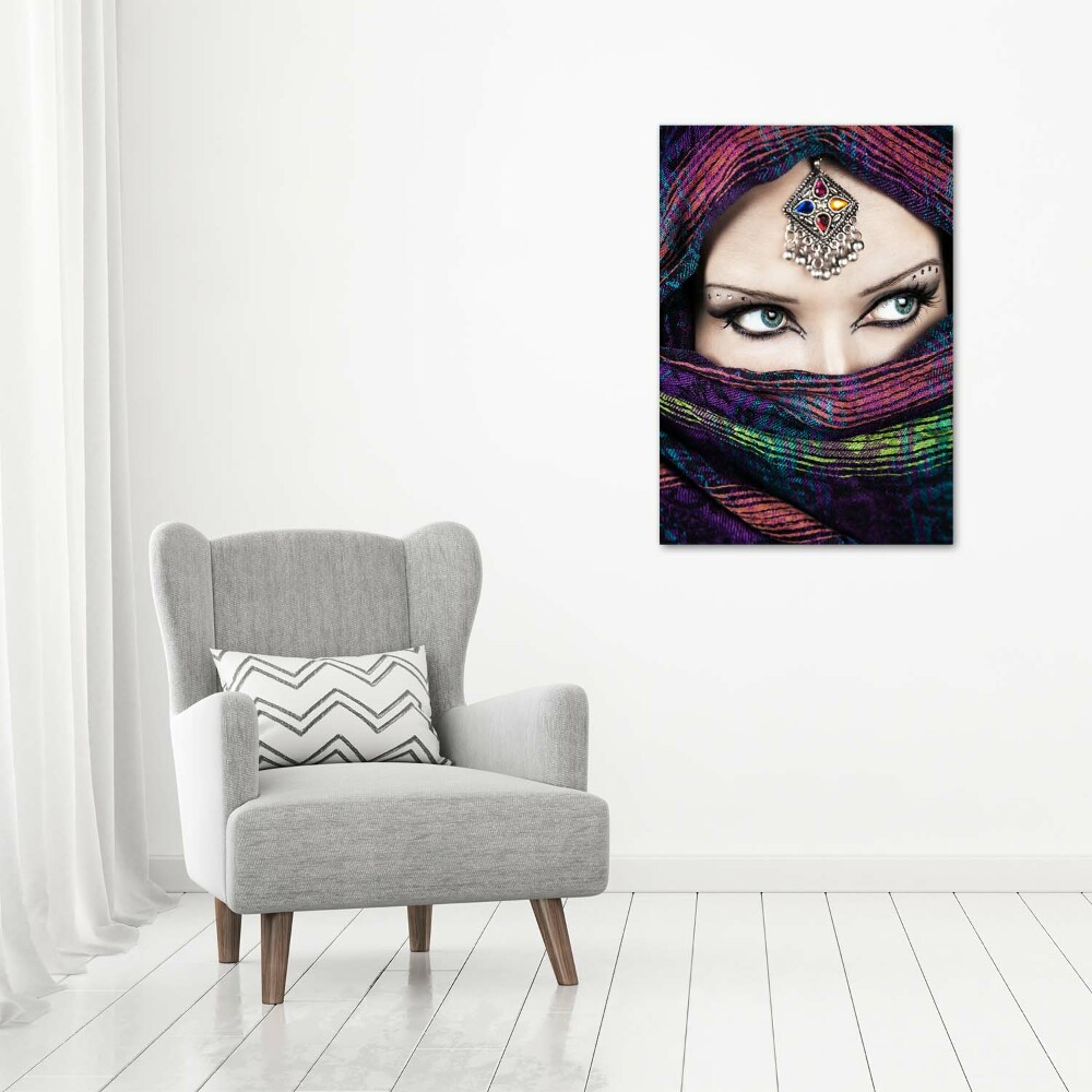 Canvas wall art Indian woman