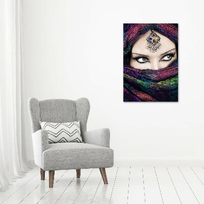 Canvas wall art Indian woman