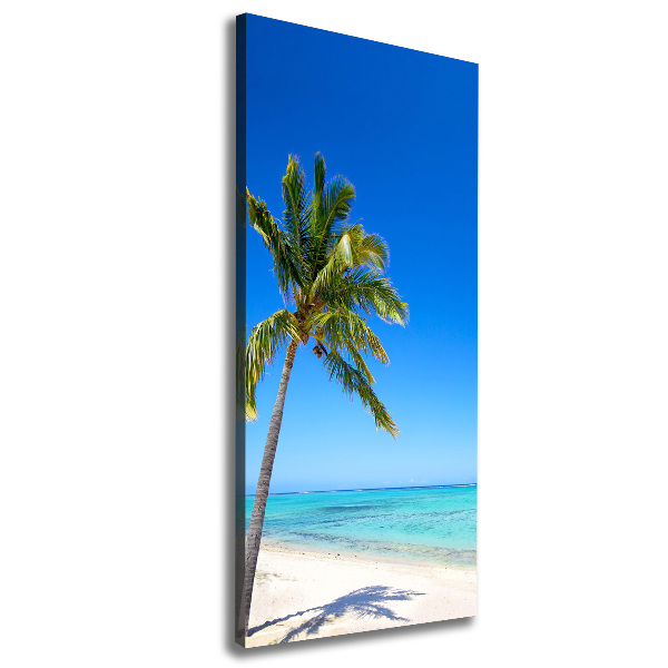 Large canvas wall art Tropical beach