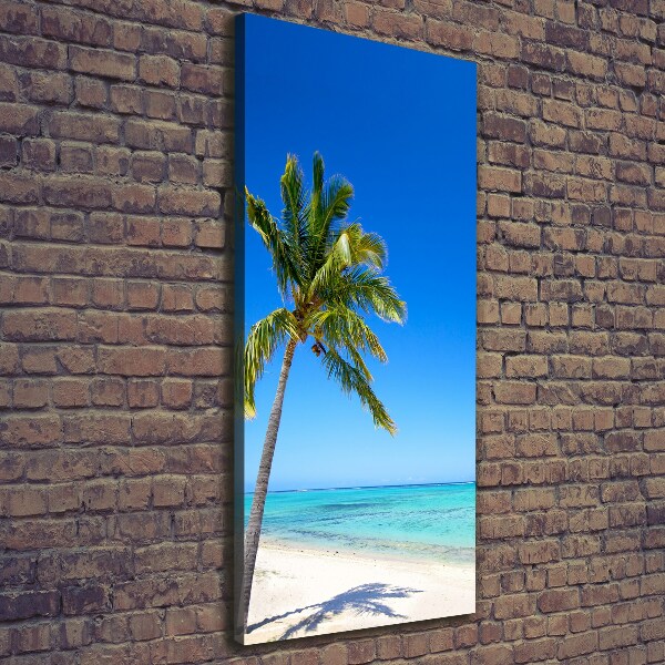 Large canvas wall art Tropical beach