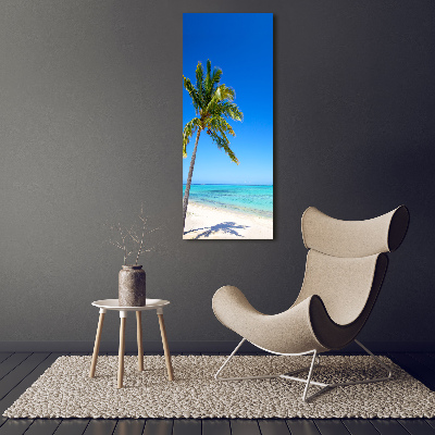 Large canvas wall art Tropical beach