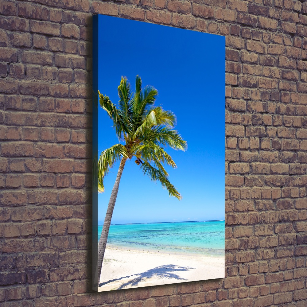 Large canvas wall art Tropical beach