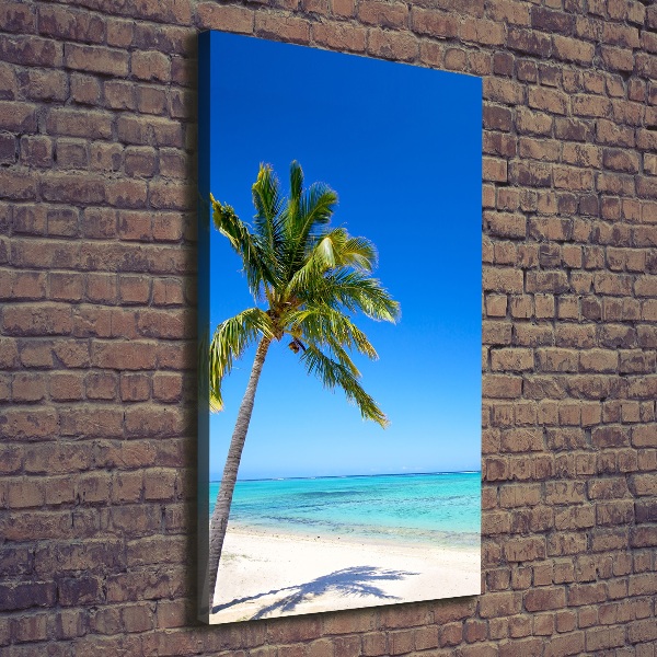 Large canvas wall art Tropical beach