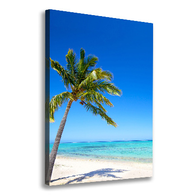 Large canvas wall art Tropical beach