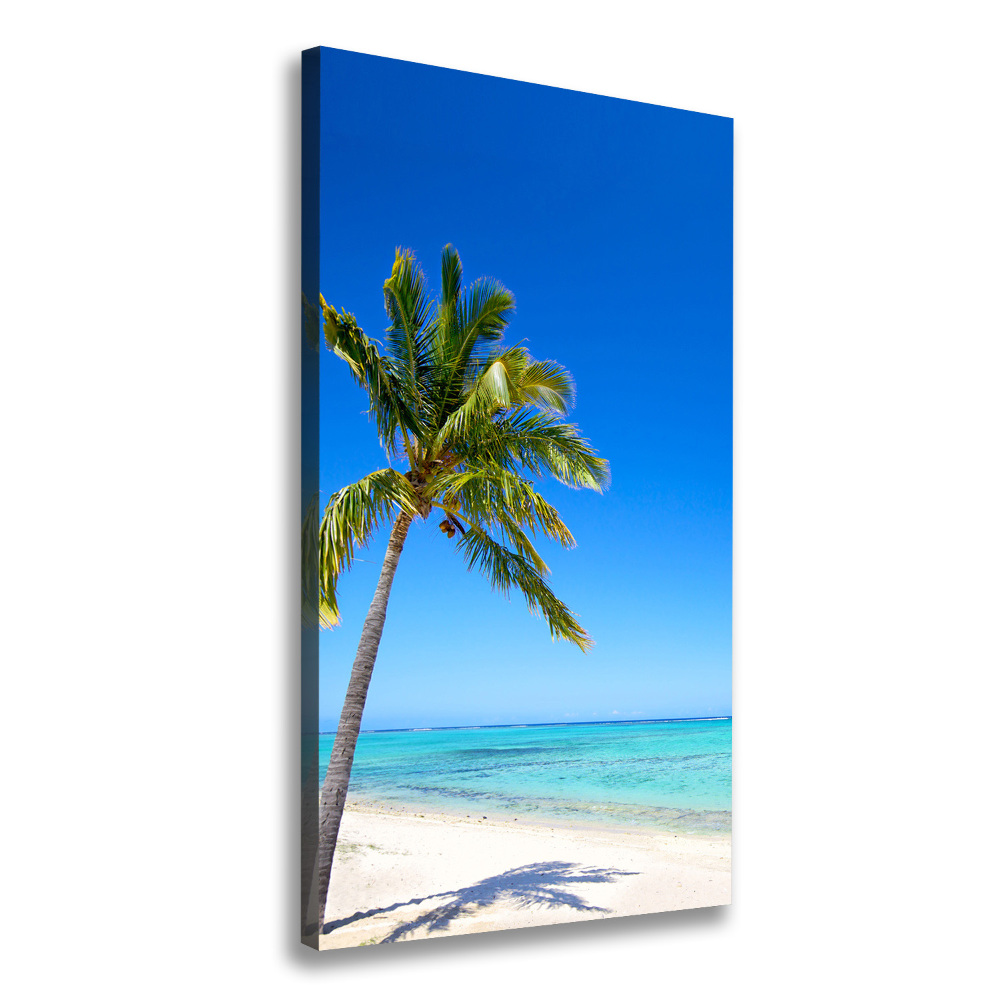 Large canvas wall art Tropical beach