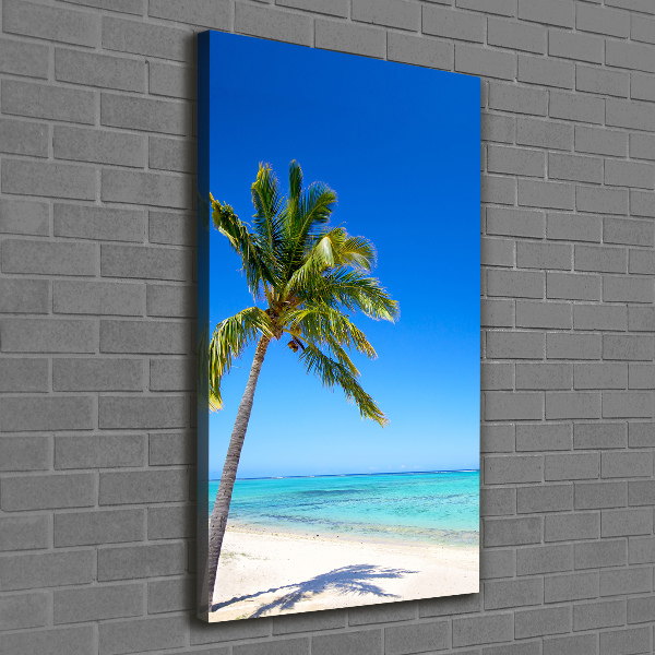 Large canvas wall art Tropical beach