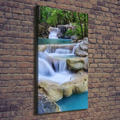 Canvas wall art Thailand waterfall