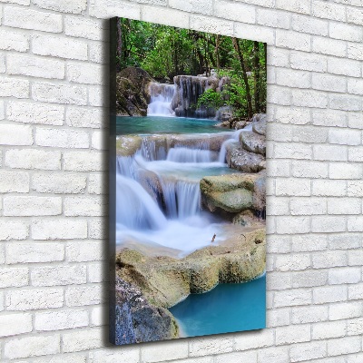 Canvas wall art Thailand waterfall