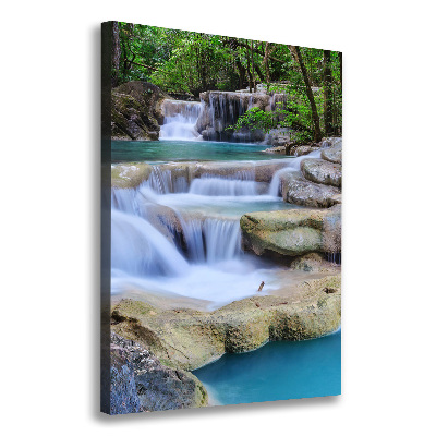 Canvas wall art Thailand waterfall