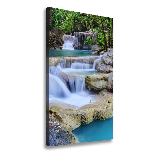 Canvas wall art Thailand waterfall