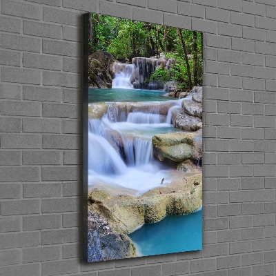 Canvas wall art Thailand waterfall