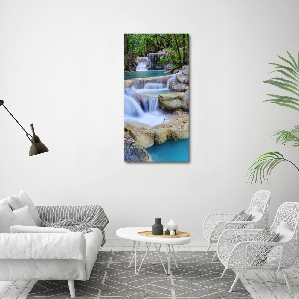 Canvas wall art Thailand waterfall