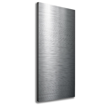 Canvas wall art Metal background