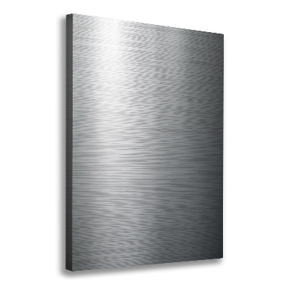 Canvas wall art Metal background