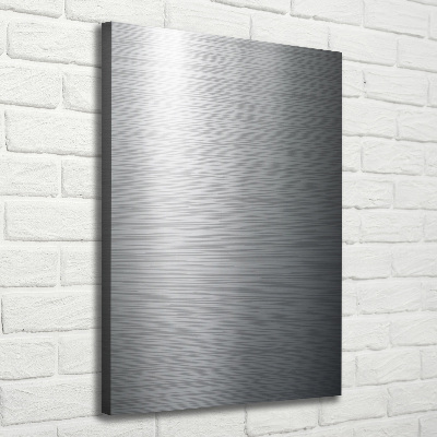 Canvas wall art Metal background