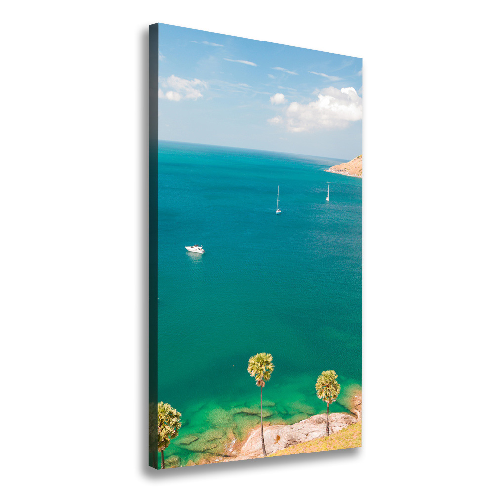 Canvas wall art Thailand yachts