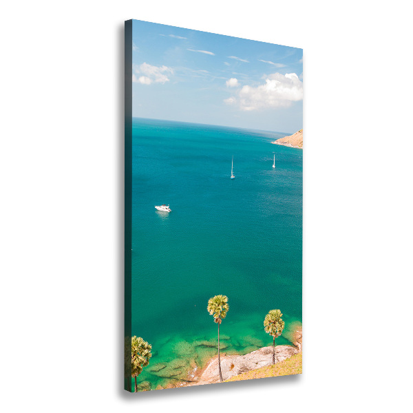 Canvas wall art Thailand yachts