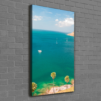 Canvas wall art Thailand yachts