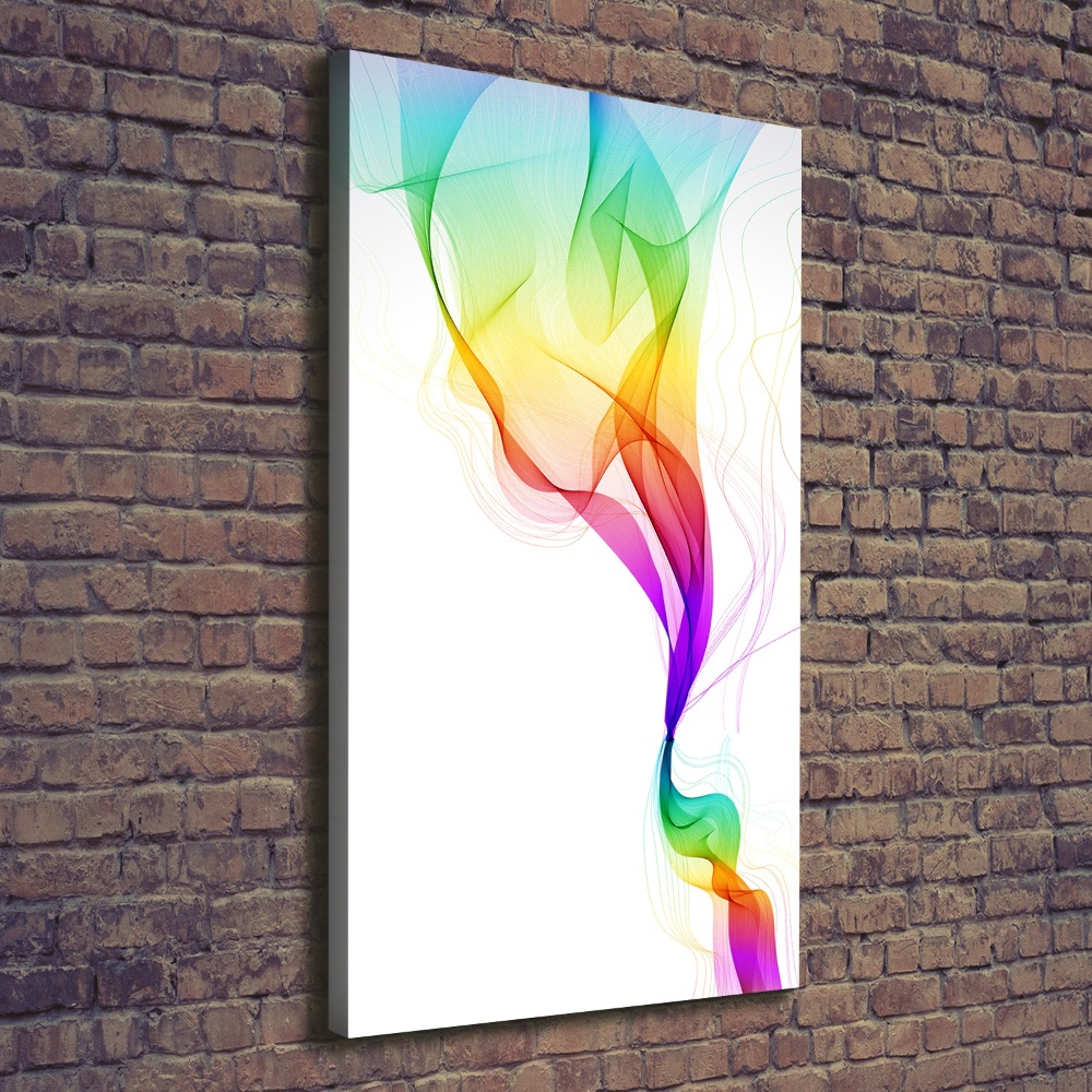 Canvas wall art Colorful abstraction