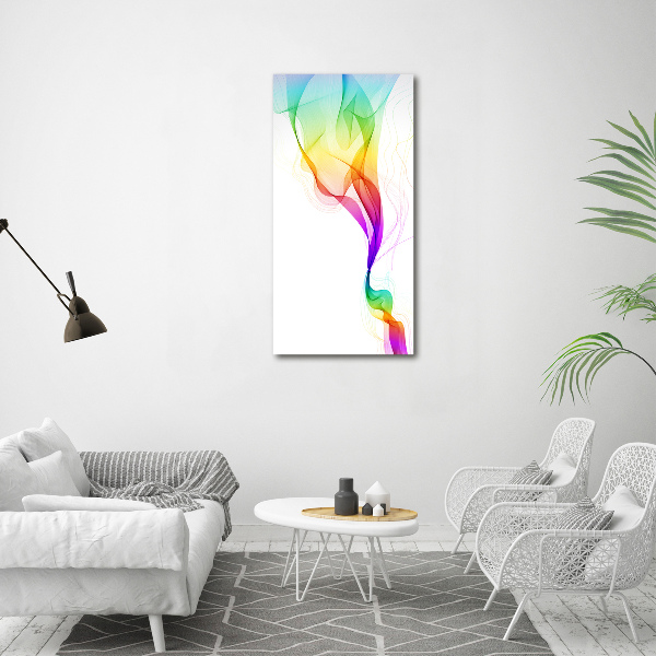 Canvas wall art Colorful abstraction