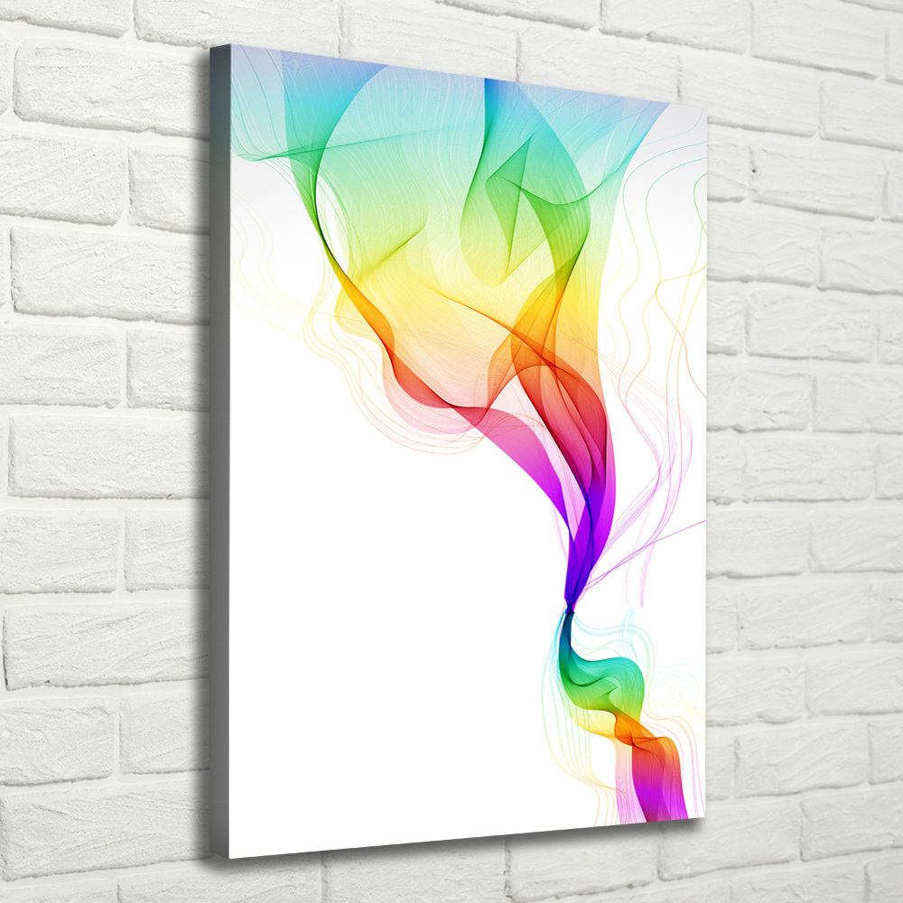 Canvas wall art Colorful abstraction