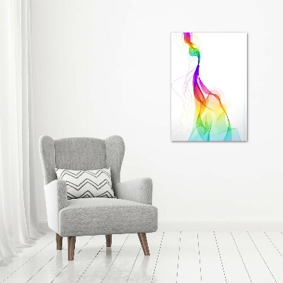 Canvas wall art Colorful abstraction