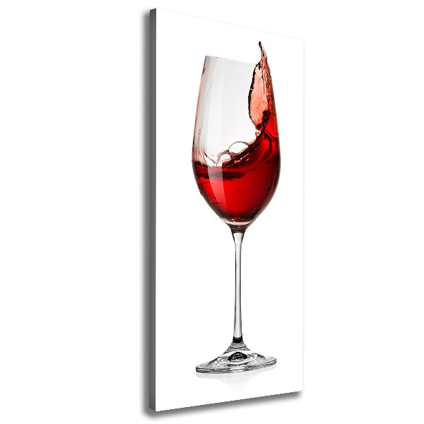 Canvas print Red wine