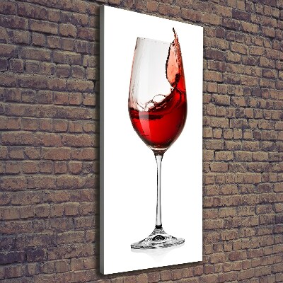 Canvas print Red wine