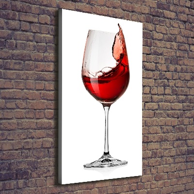 Canvas print Red wine