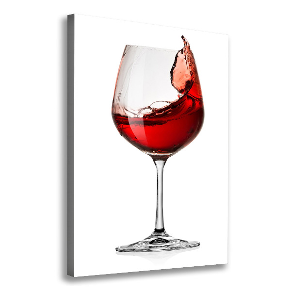 Canvas print Red wine