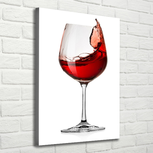 Canvas print Red wine