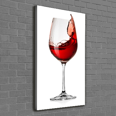 Canvas print Red wine