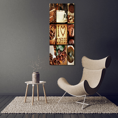 Canvas wall art Coffee collage