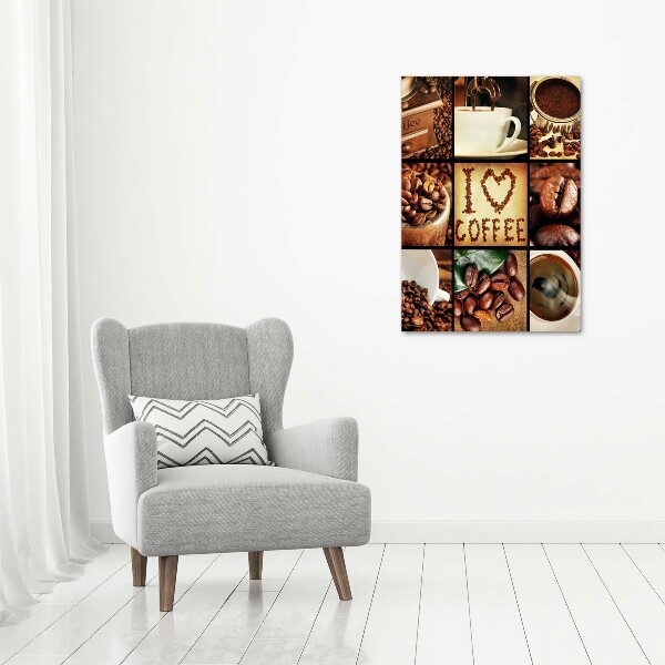 Canvas wall art Coffee collage