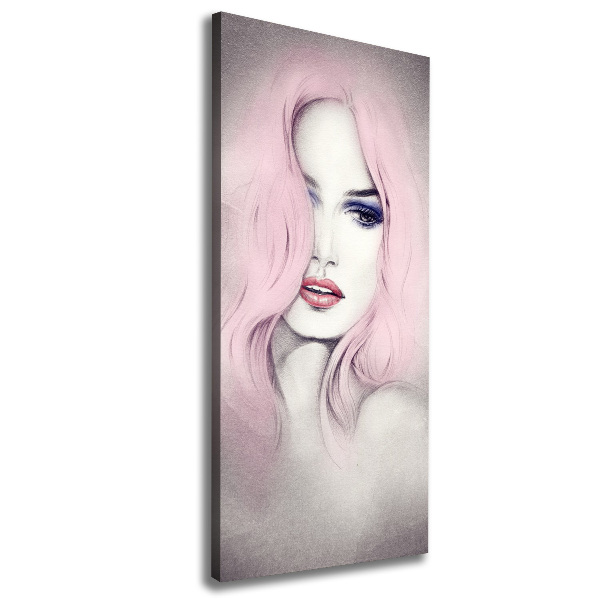 Canvas wall art Abstraction woman