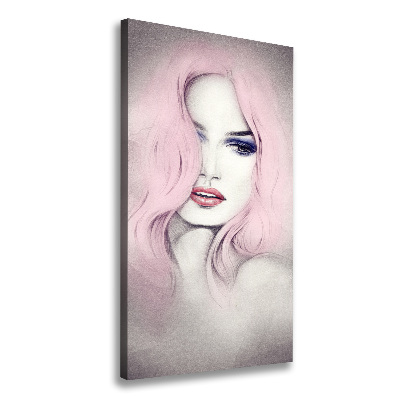 Canvas wall art Abstraction woman